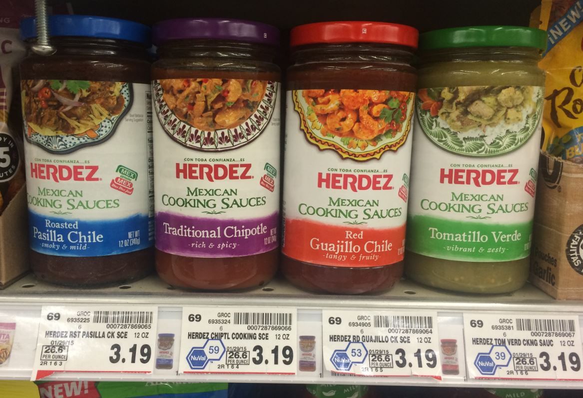 Herdez cooking sauces