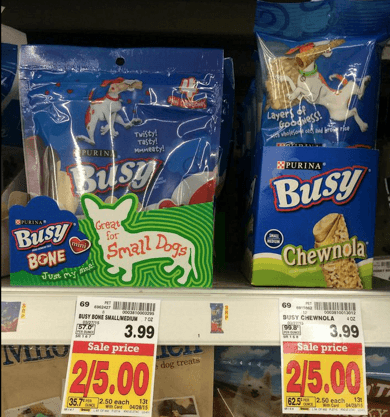 busy chew dog treats kroger