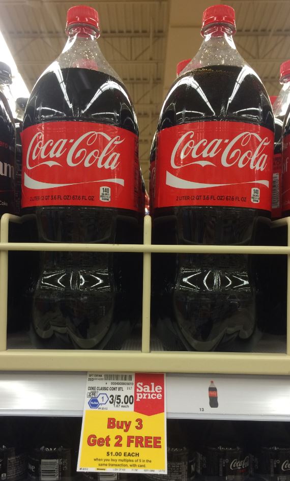 zal ik doen deed het kubiek Coca-Cola Coupon = 2 Liter Bottles for $0.80 and 12 packs for $2.67!! -  Kroger Krazy