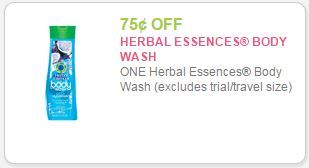 herbal essences coupon