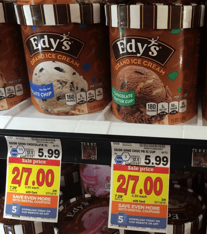 Score Edy's & Nestle Ice Cream at Kroger for a Great Price!!! - Kroger ...