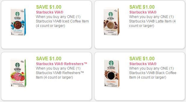 starbucks coupons