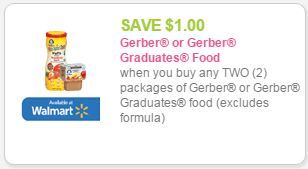 Gerber coupon