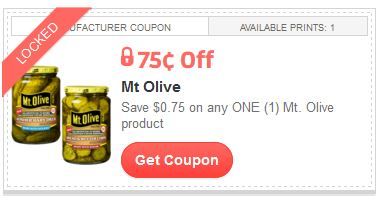 mt olive coupon