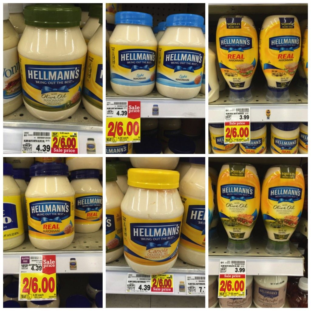 Hellmann's Mayonnaise as low as $2.00 at Kroger!! - Kroger Krazy