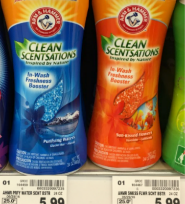 Arm & Hammer Clean Scentsations In-Wash Freshness Booster ONLY