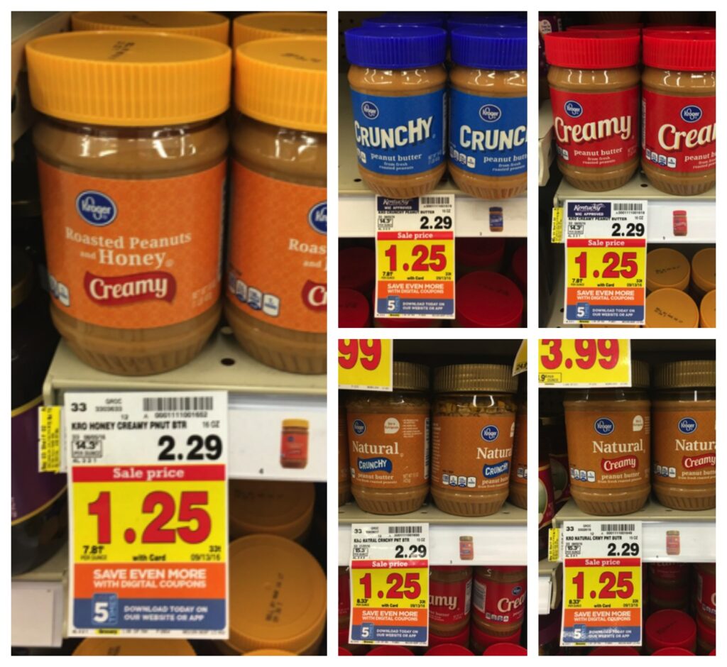 Kroger Peanut Butter Only $1.00 at Kroger!! - Kroger Krazy