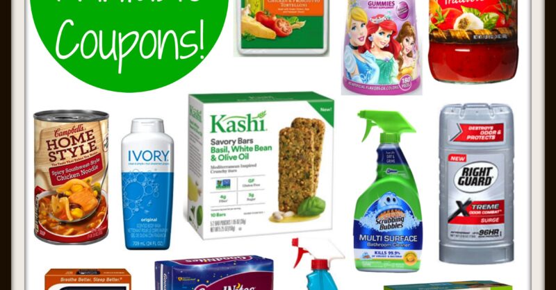 New Printable Coupons! Kashi, Prego, Scrubbing Bubbles, Pampers