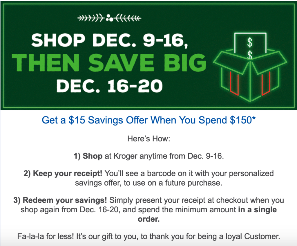 Kroger Loyalty Bonus | $$$$ OFF Your Next Order! - Kroger Krazy