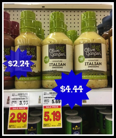 olive garden dressing