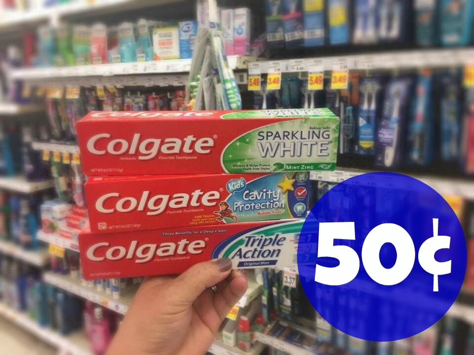 NEW Colgate Coupon Toothpaste ONLY 0.50 at Kroger! Kroger Krazy