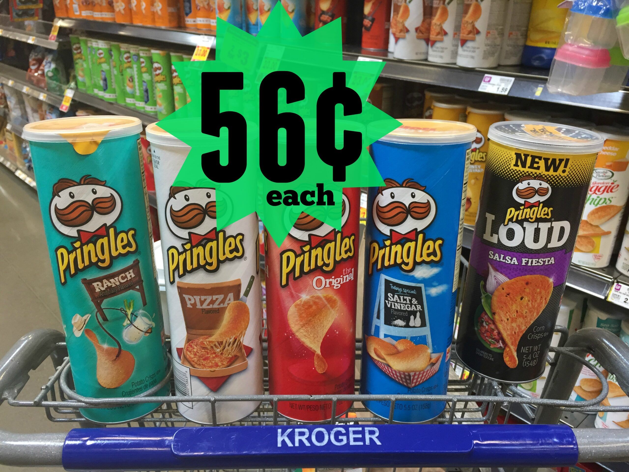 Get Pringles For JUST $0.56 each During Kroger Mega Event!!! - Kroger Krazy