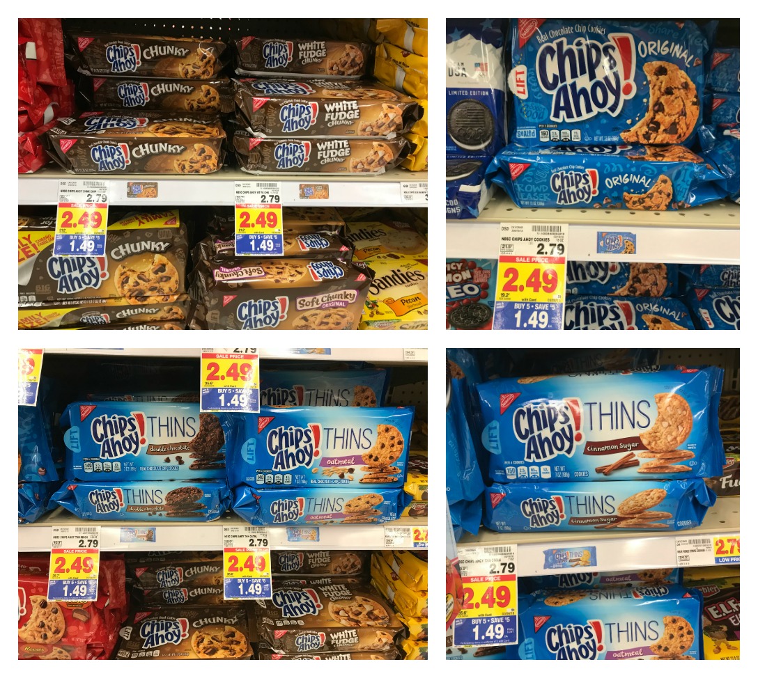 Nabisco Chips Ahoy! Cookies as low as $1.12 with Kroger Mega Event ...