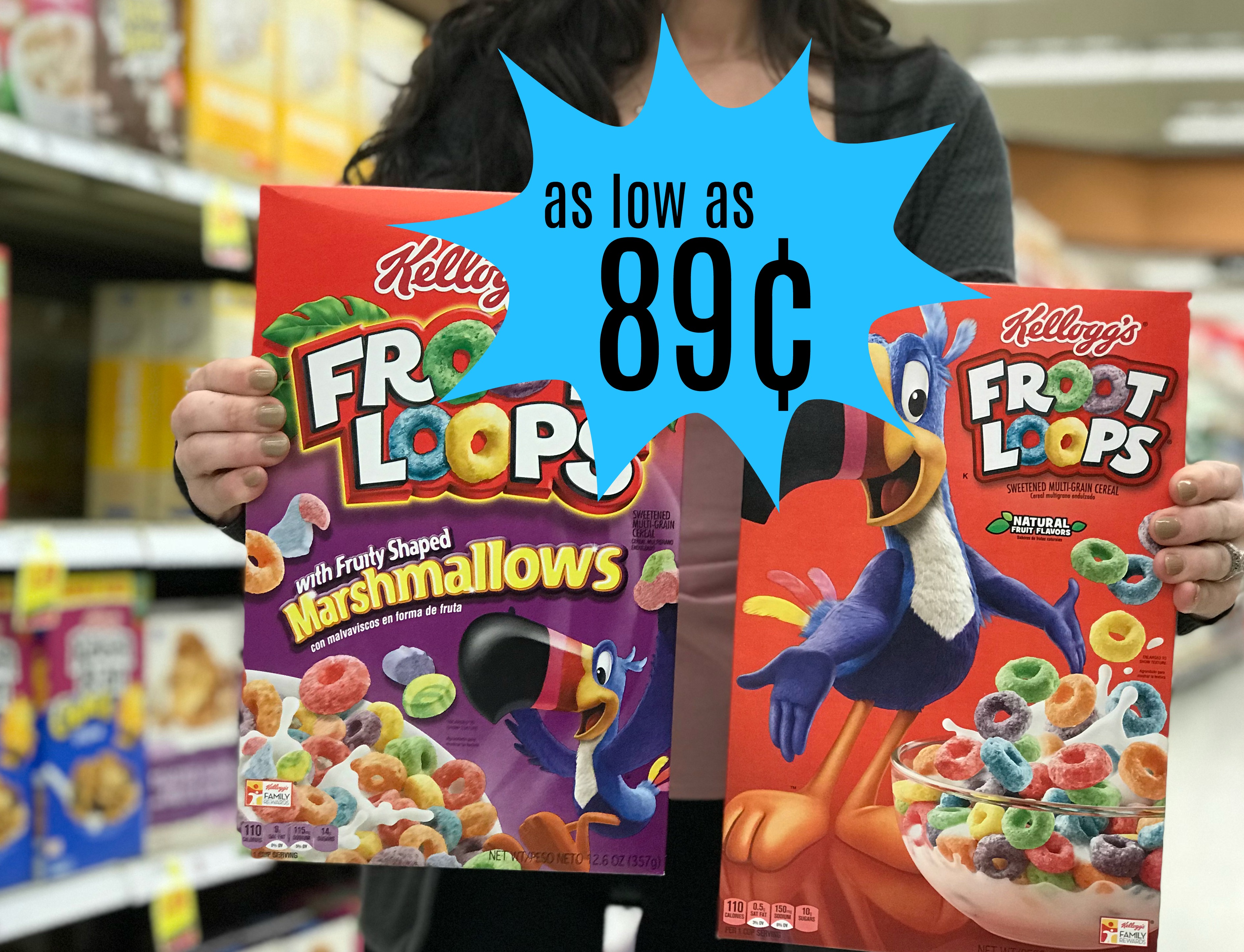 New Kelloggs Coupon Pay As Low As 0 89 For Froot Loops Kroger Krazy