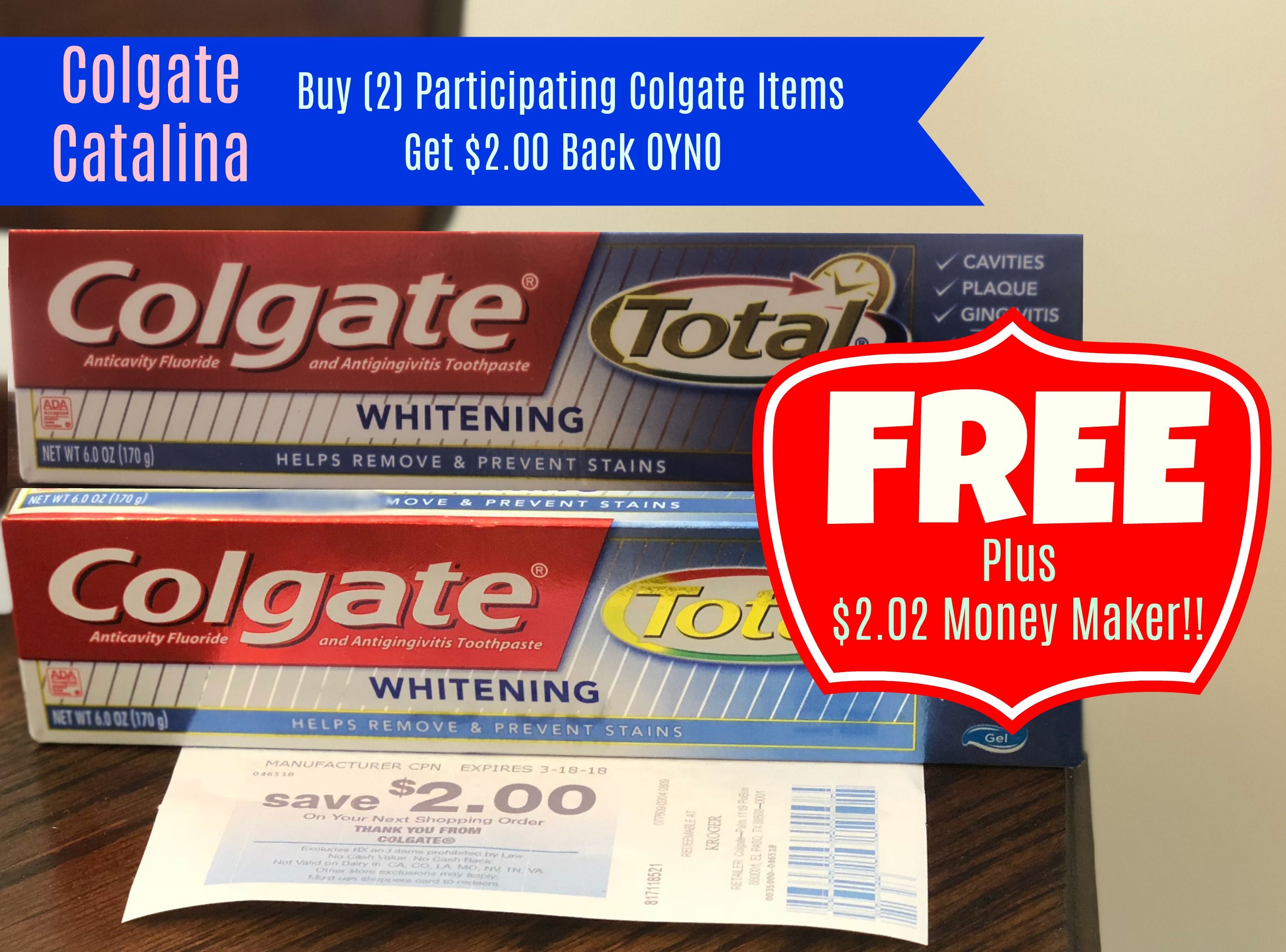 kroger colgate catalina