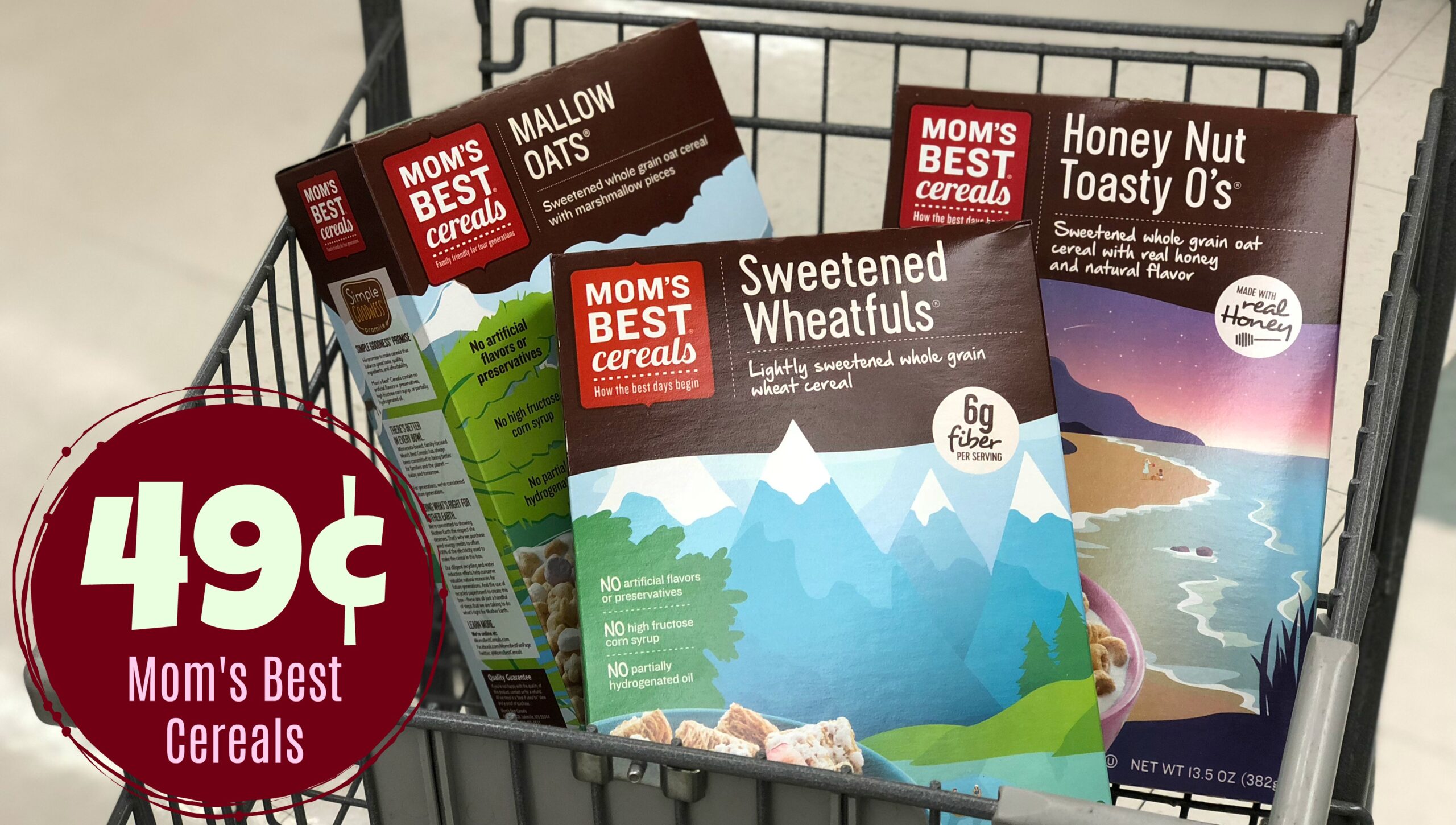 Moms Best Cereals Only 049 With Kroger Mega Event Kroger Krazy