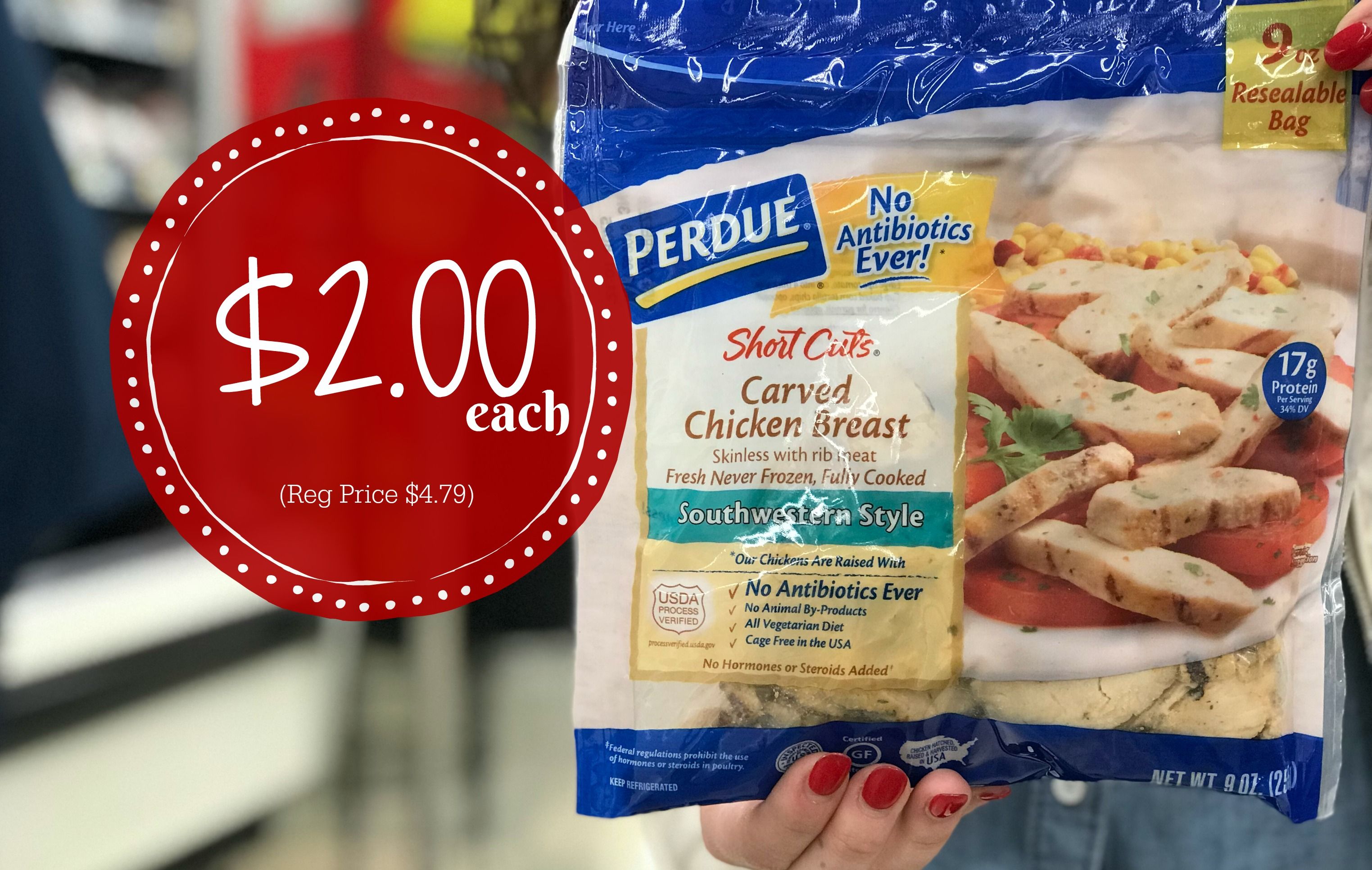 Perdue Short Cuts Carved Chicken Breast Just 200 Each At Kroger