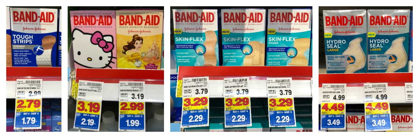 Band-Aid Brand Flexible Fabric Adhesive Bandages, 30 ct - Kroger