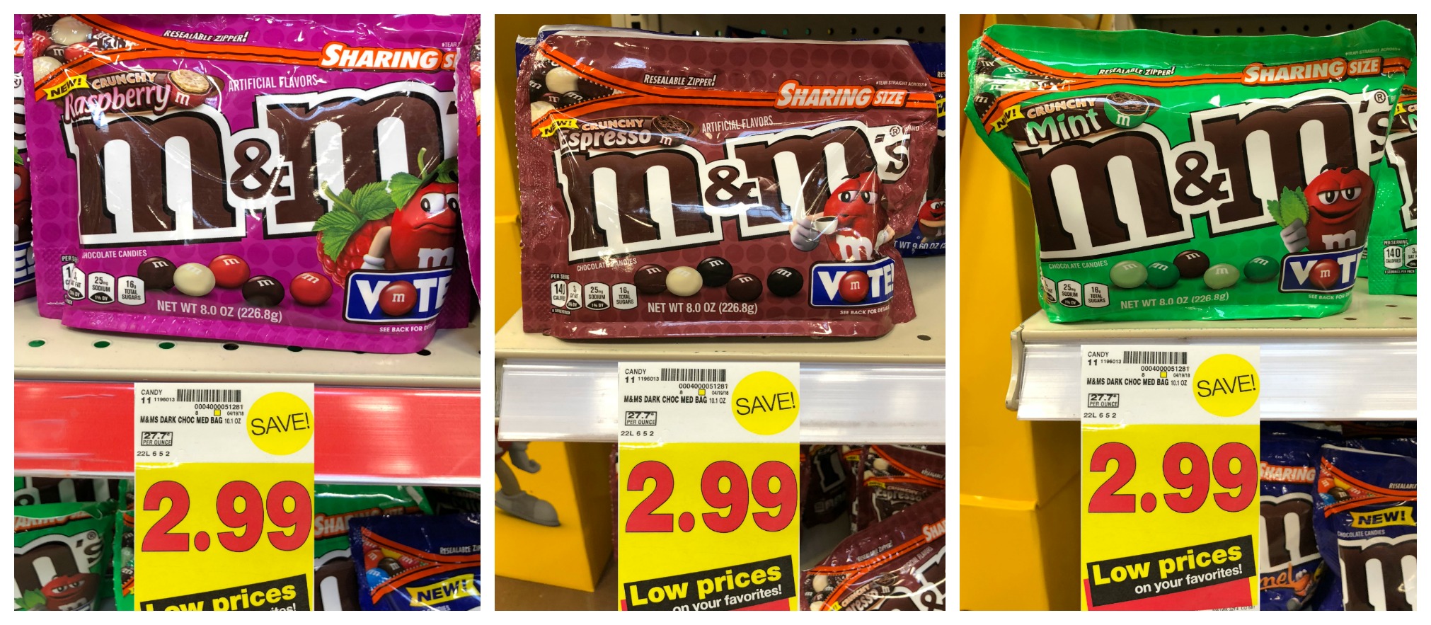 M&M'S Dark Chocolate Candy Sharing Size Bag, 10.1 oz - Kroger