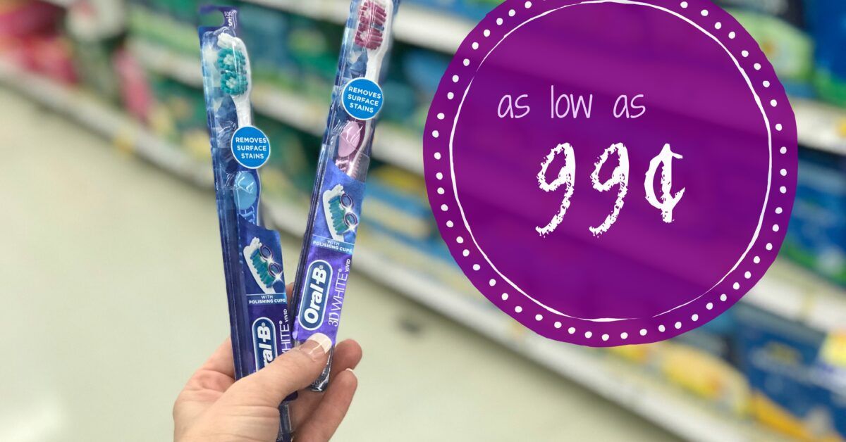 Oral-B Toothbrushes As Low As $0.99 During Kroger Mega Event!! - Kroger ...