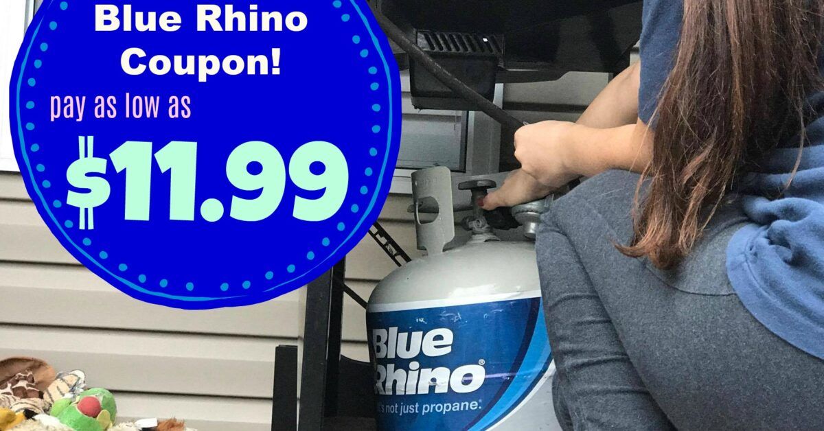 NEW Blue Rhino Coupon + Mail-In-Rebate = Propane for as low as $11.99