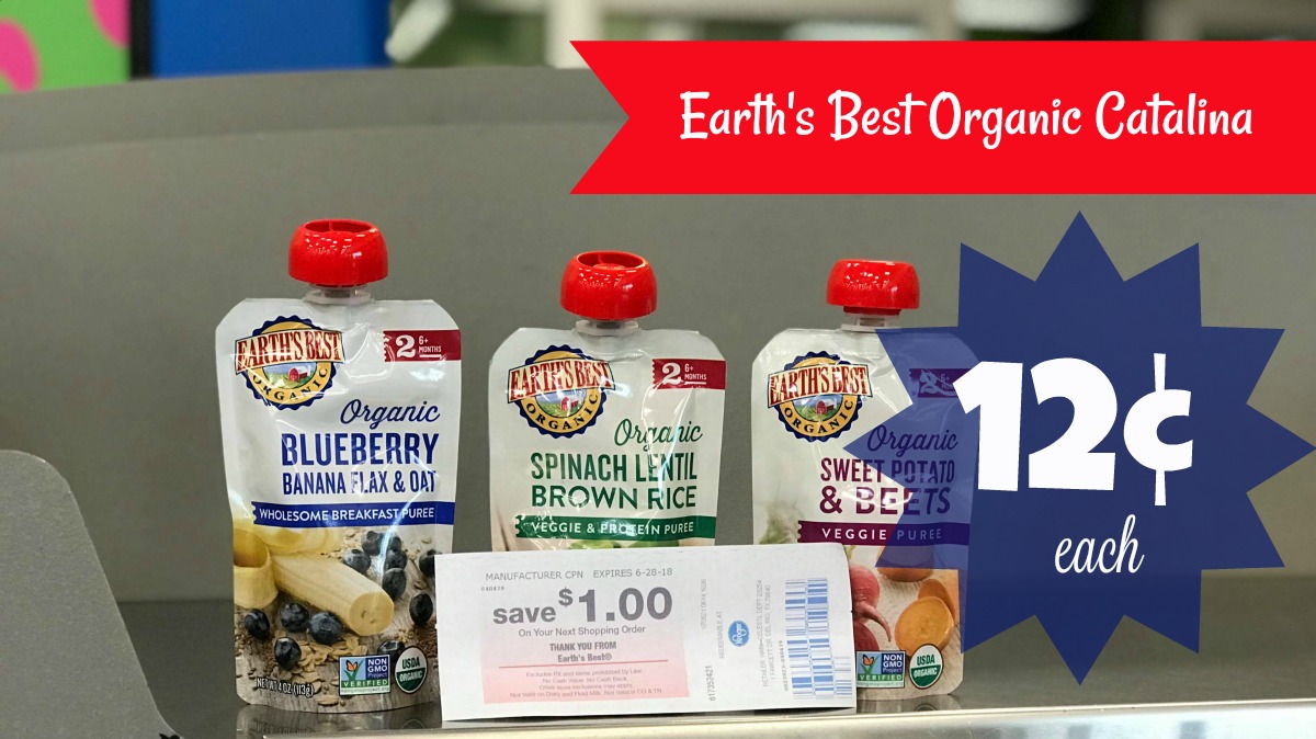 Earth's Best Organic Catalina | Baby Food Pouches ONLY $0.12 at Kroger ...