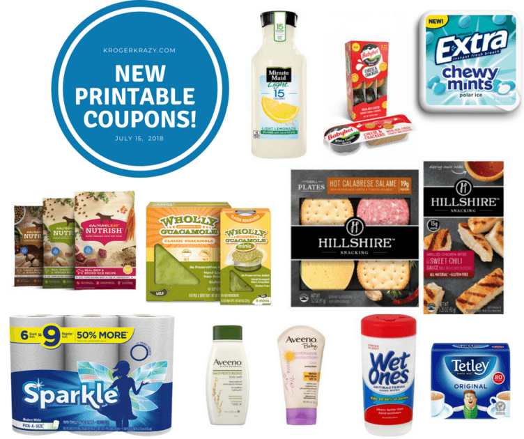 New Printable Coupons 