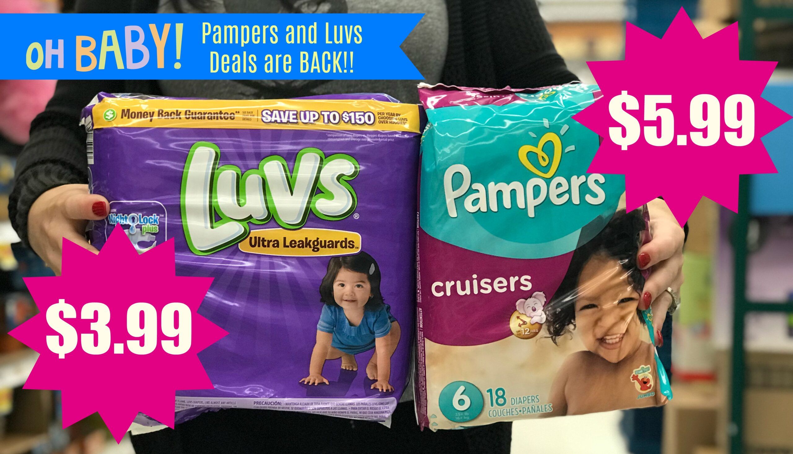 Great Deals on Pampers and Luvs with Kroger Mega Event! Pay as low as ...