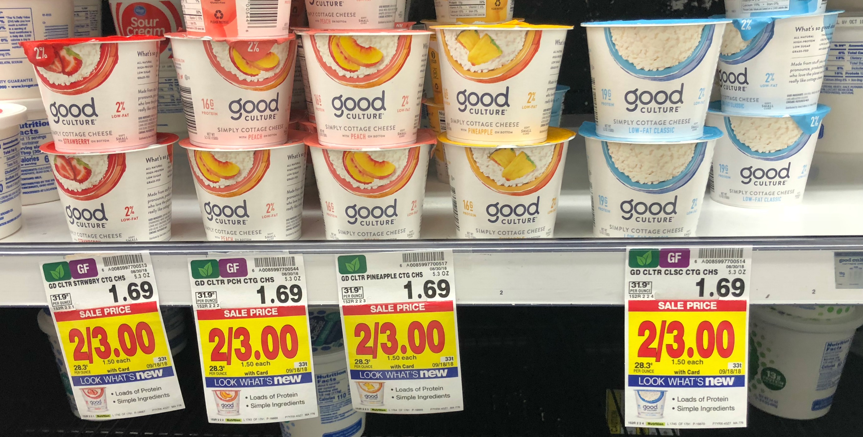 Good Culture Cottage Cheese Cups Only 1 00 Each At Kroger