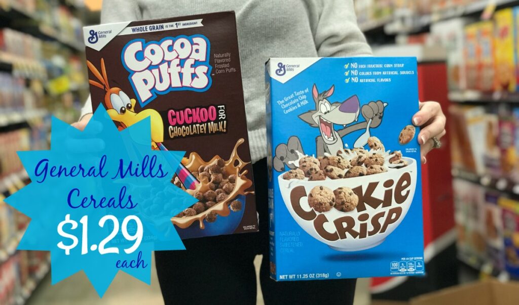 General Mills Cereals Just 129 Each At Kroger During Mega Event