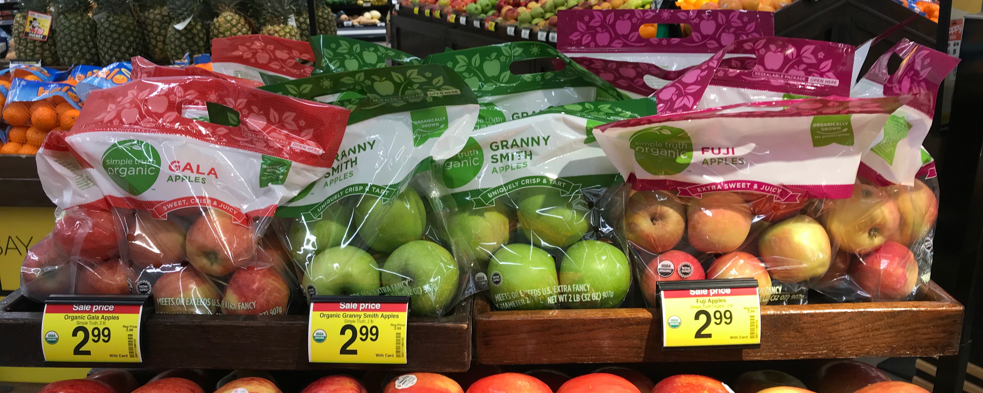 Simple Truth Organic™ Pink Lady® Apples - 2 Pound Bag, Bag/ 2 Pounds -  Kroger