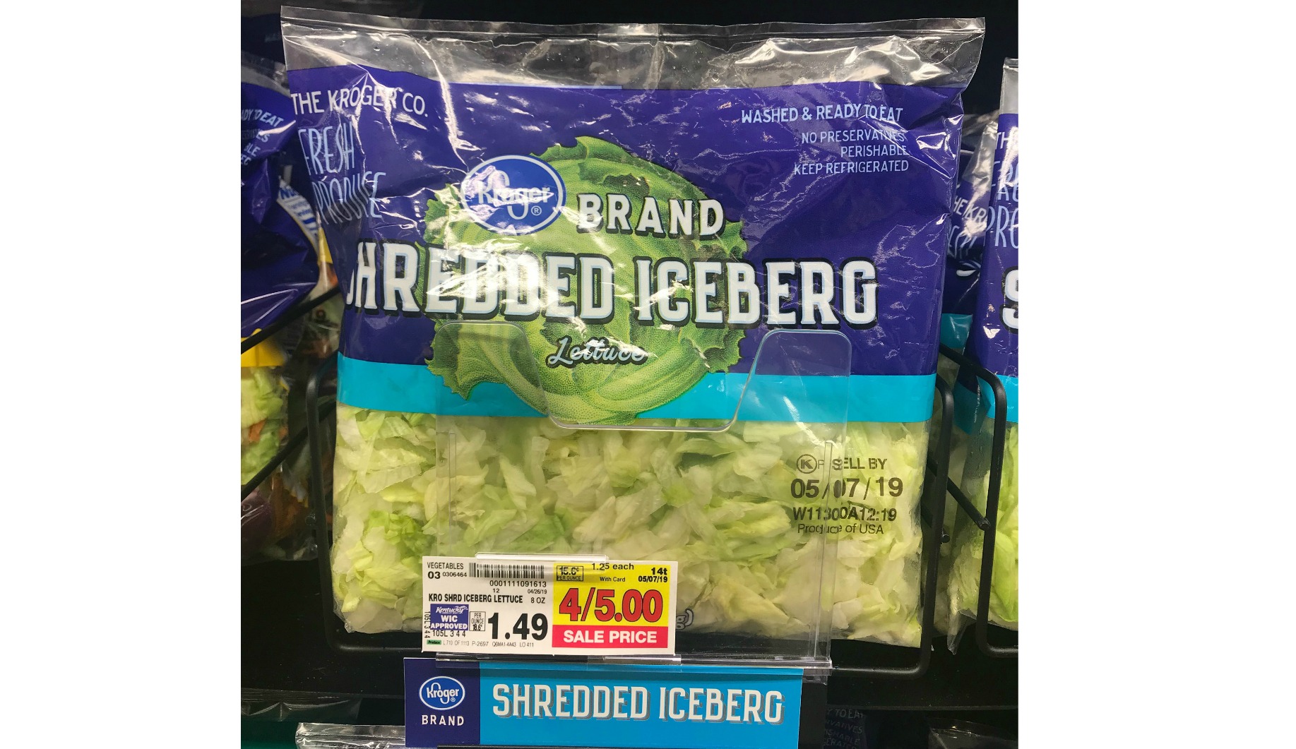 shredded iceberg