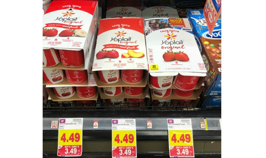 Yoplait Yogurt Fridge Packs ONLY $2.49 with Kroger Mega Event! - Kroger ...