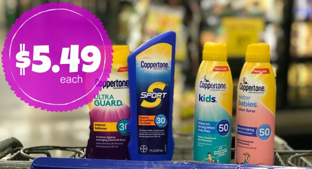 Coppertone Sunscreen Is Just 549 Each At Kroger Kroger Krazy