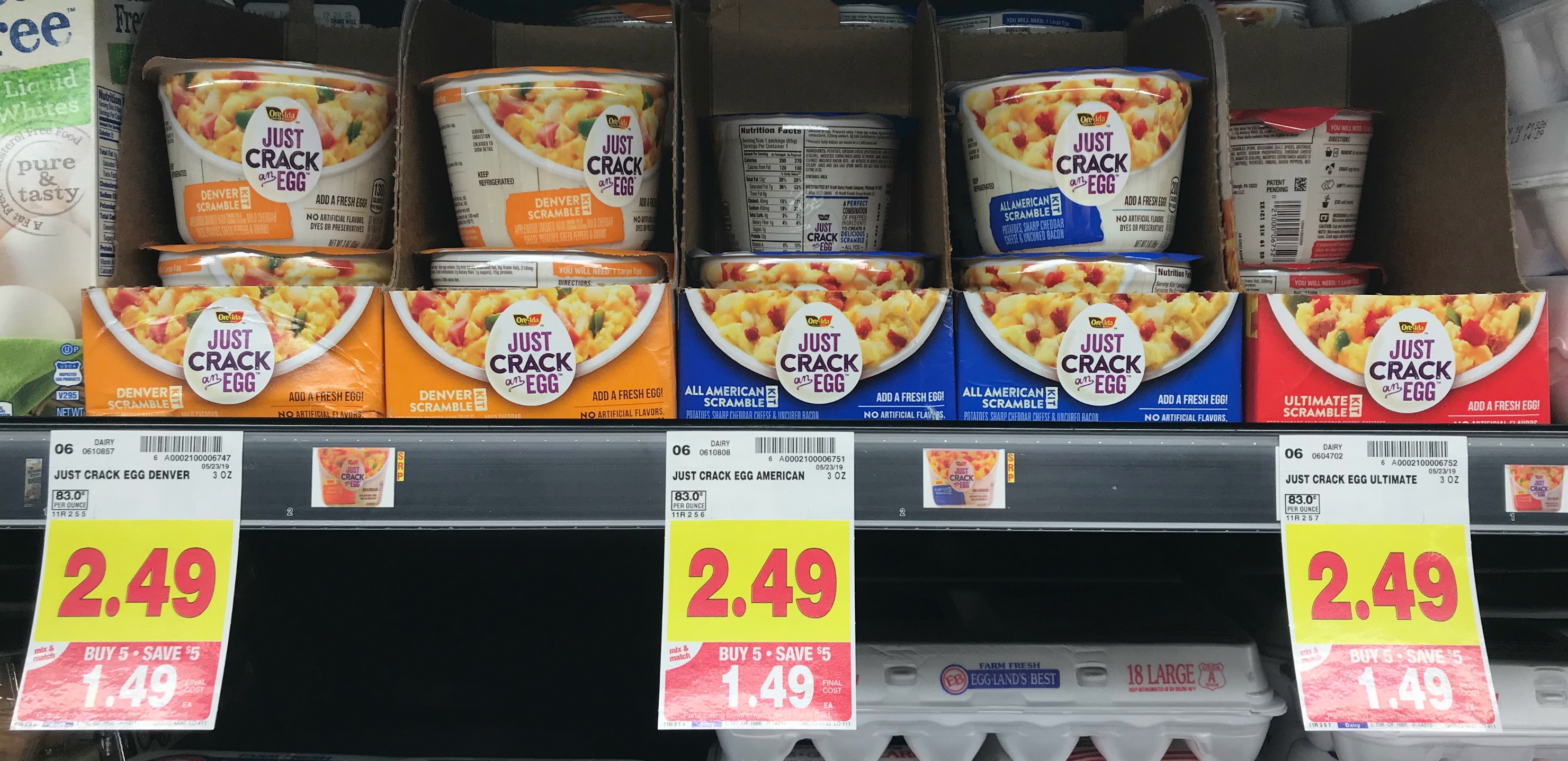 Ore-Ida Just Crack an Egg Products JUST $0.49 each at Kroger!! - Kroger ...