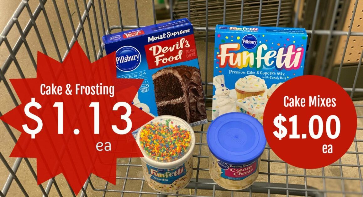 Pillsbury Cake Mixes Just 1 00 Kroger Kroger Krazy