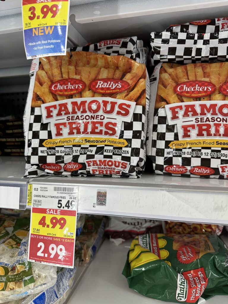 Rally's Fries Kroger Shelf Image