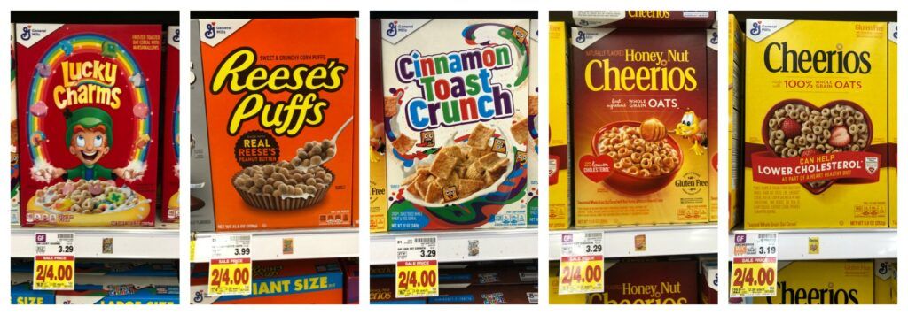 General Mills Cereals ONLY $1.50 each at Kroger! - Kroger Krazy