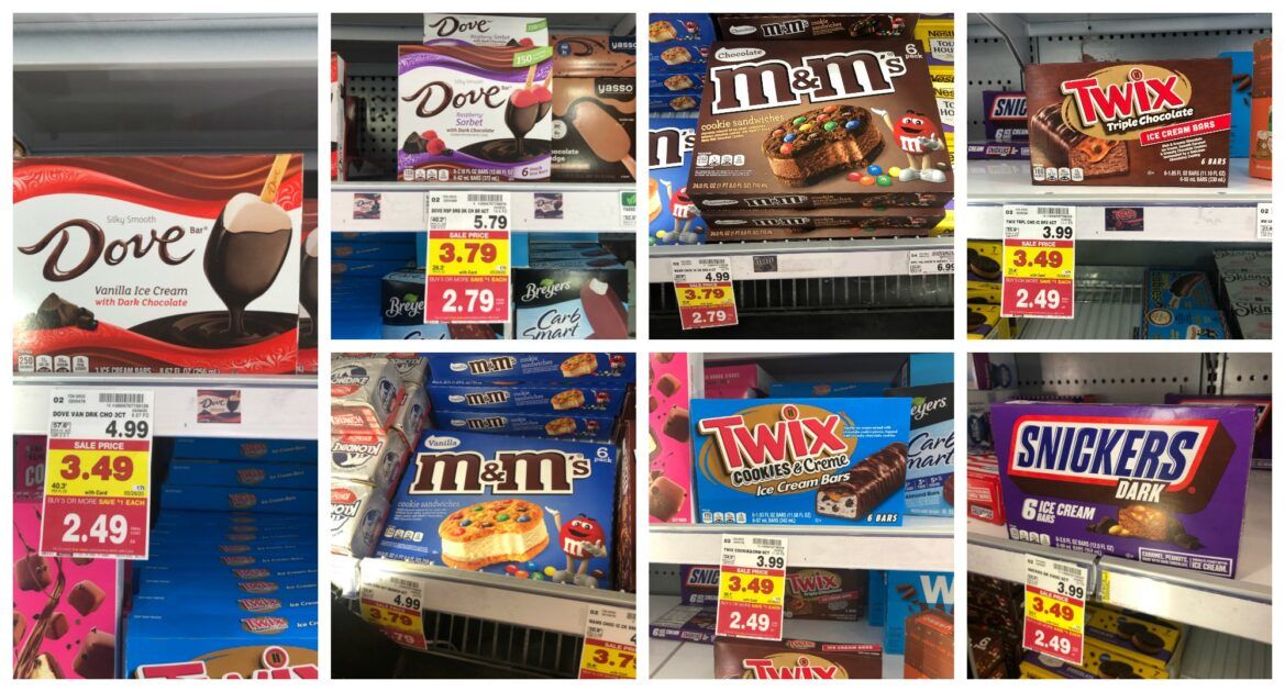 Great Deals on Ice Cream and Frozen Novelties with Kroger Mega Event ...