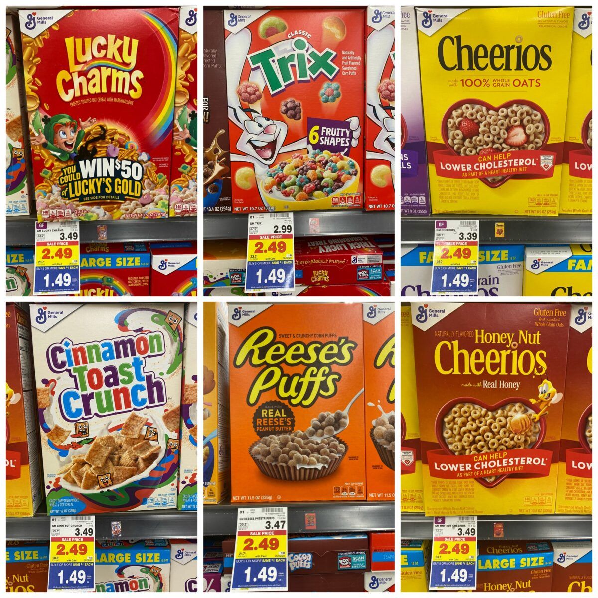 Get General Mills Cereals for JUST $0.99 each During our Kroger Mega ...