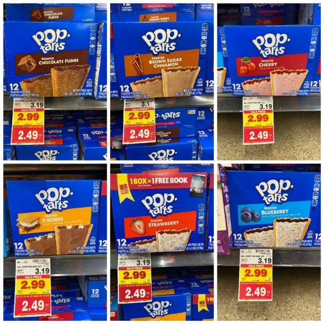 Kellogg's Pop-Tarts (12 ct) ONLY $2.16 each with Kroger Mega Event ...