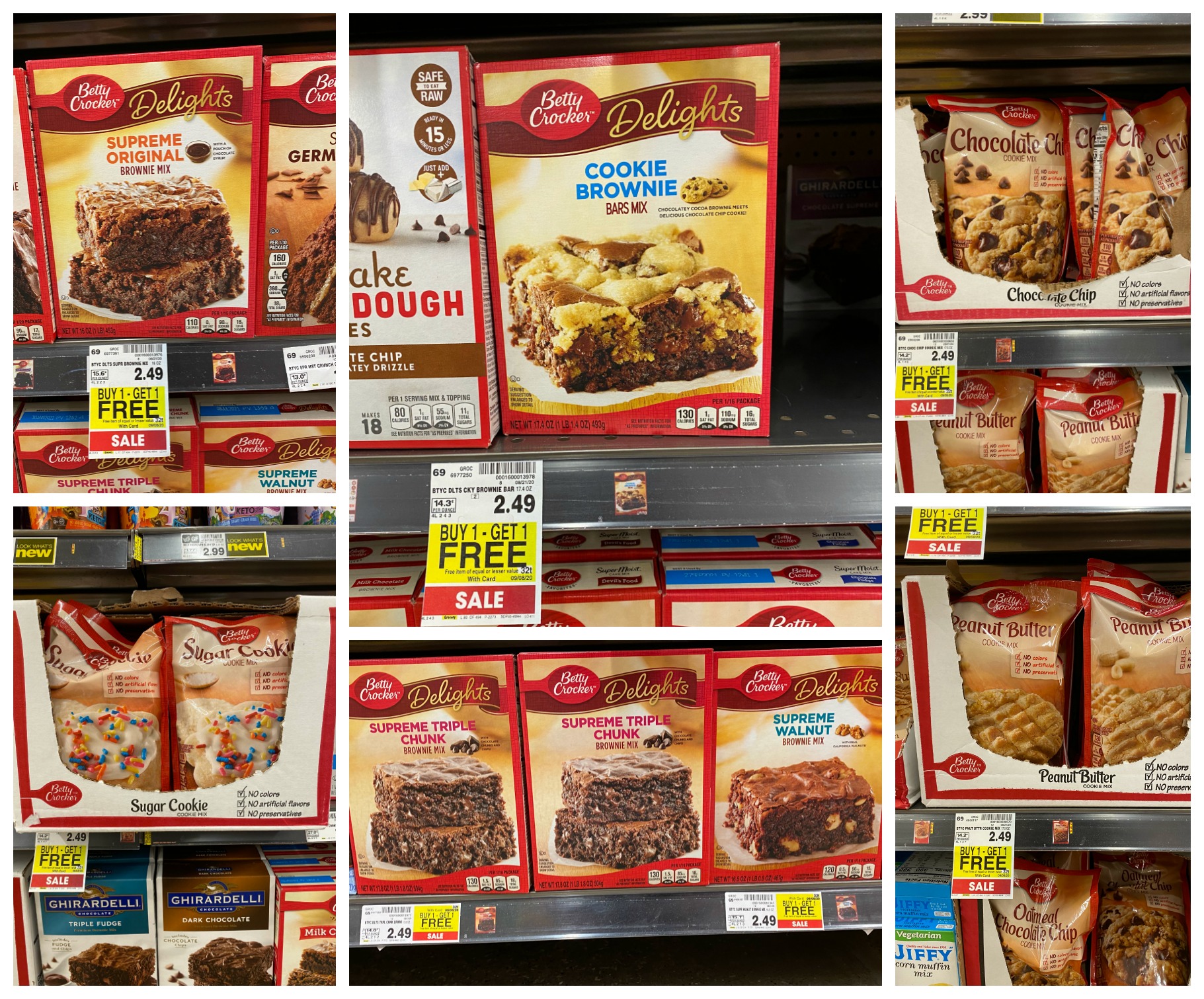 Betty Crocker Cookies and Brownies are JUST $1.25 each at Kroger ...