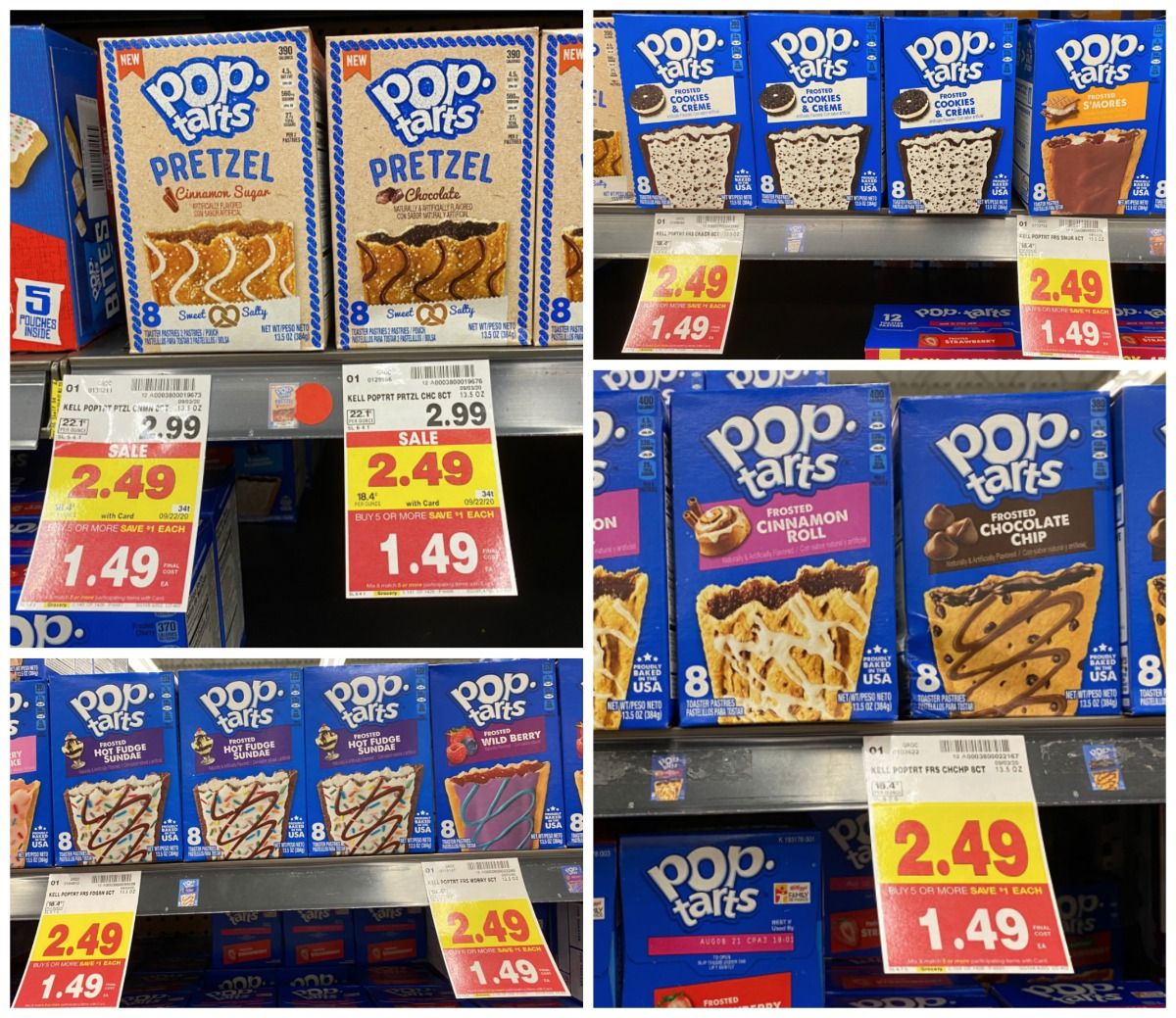 Kellogg's Pop Tarts Kroger