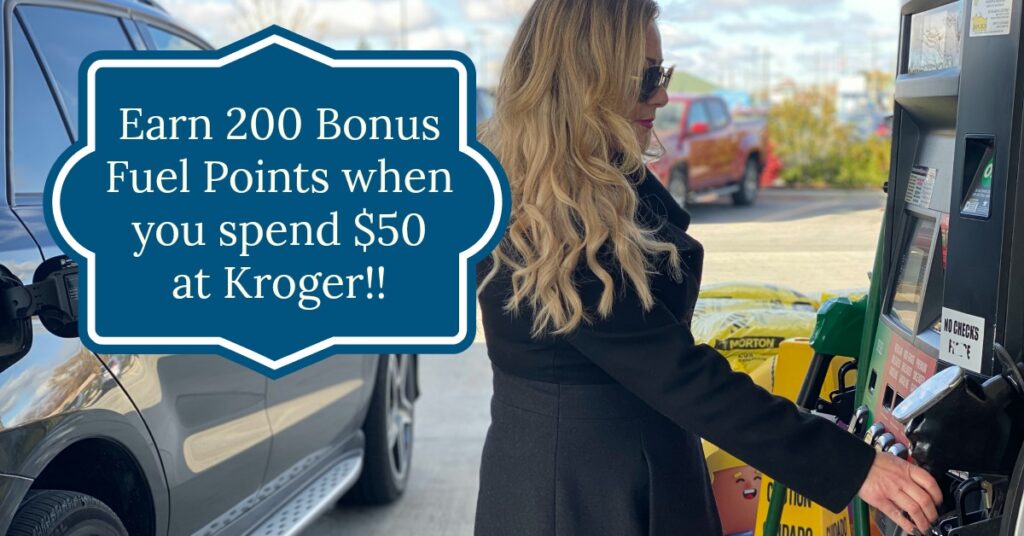 Earn 200 Bonus Fuel Points When You Spend 50 at Kroger! Kroger Krazy