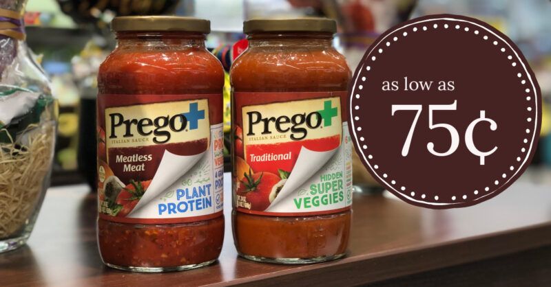 Prego Pasta Sauce as low as $2.00! - Kroger Krazy