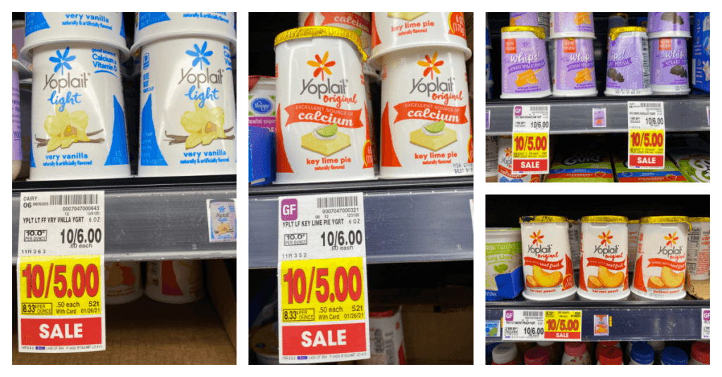 Yoplait Yogurt Singles Are Just Each At Kroger Kroger Krazy