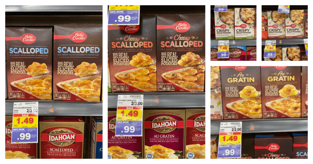 Betty Crocker Boxed Potatoes Only 099 At Kroger Kroger Krazy 5194