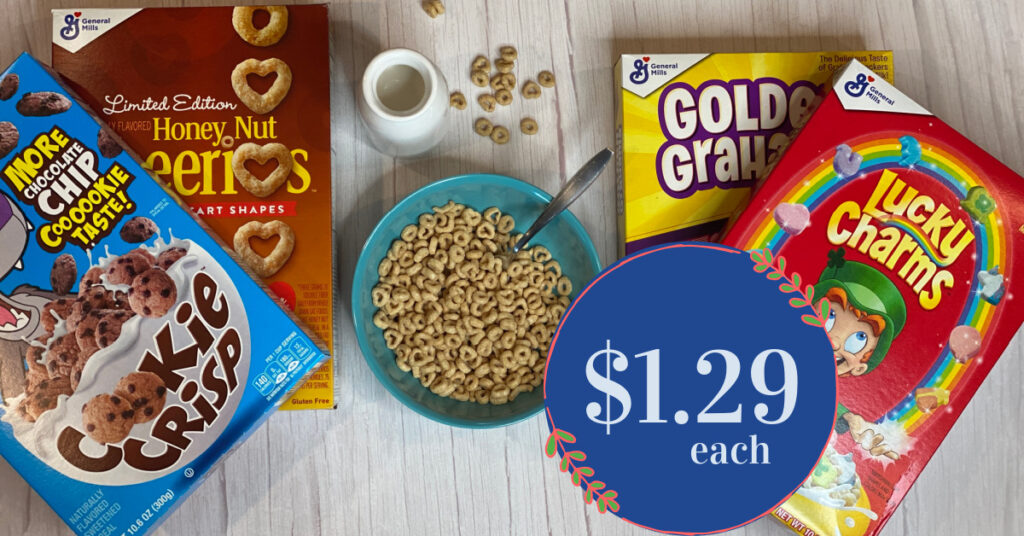 General Mills Cereals Are 129 With Kroger Mega Event Kroger Krazy