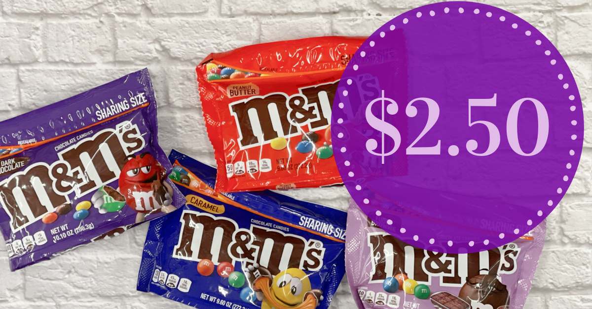 M&M'S Milk Chocolate Candy Sharing Size Bag, 10.7 oz - Kroger