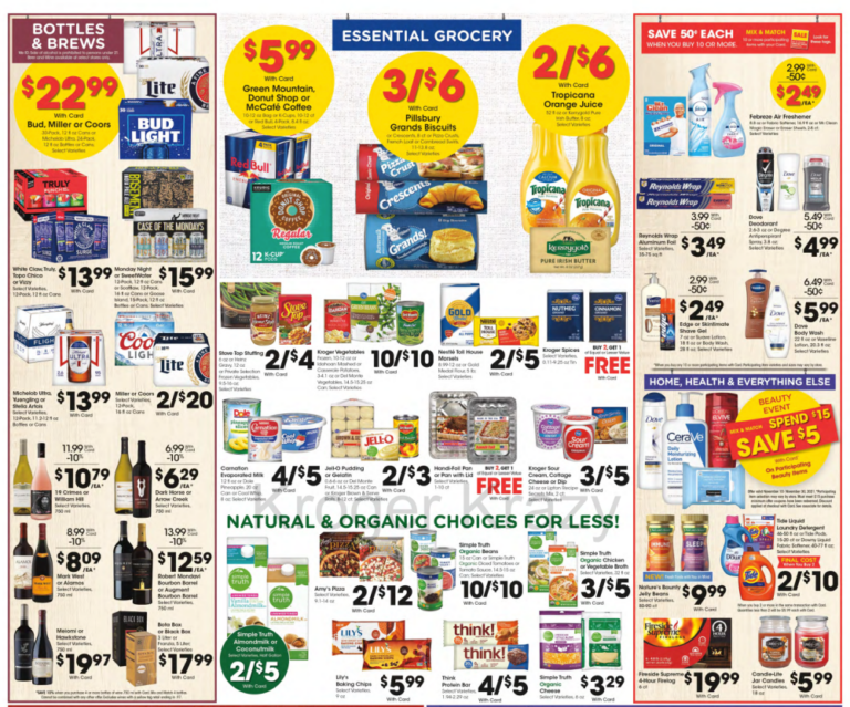 Weekly Kroger Ad Matchup Archives Kroger Krazy